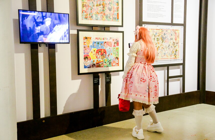 Более 200 экспонатов представили на выставке "Искусство МАНГА" в Москве 15 фото