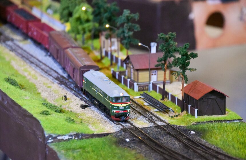 Международная выставка "Железнодорожная модель" открылась на ВДНХ 11 фото