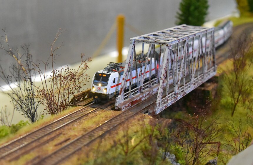 Международная выставка "Железнодорожная модель" открылась на ВДНХ 15 фото