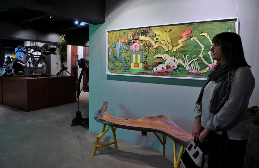 Спецпроект "Триасовый период" открыли в архитектурном бюро BURO ALL GALLERY 8 фото