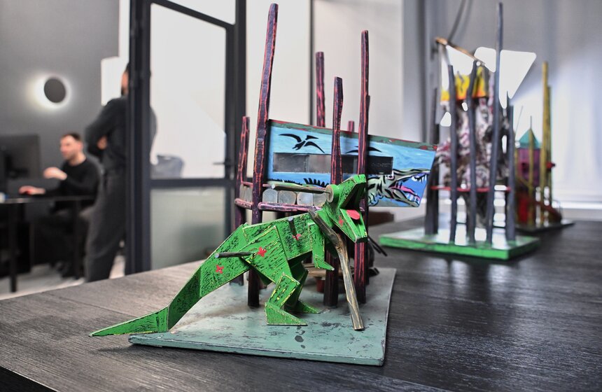 Спецпроект "Триасовый период" открыли в архитектурном бюро BURO ALL GALLERY 17 фото