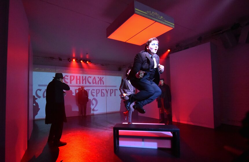 Премьера спектакля "Пиросмани. Праздник одиночества" состоялась в театре "МОСТ" 11 фото