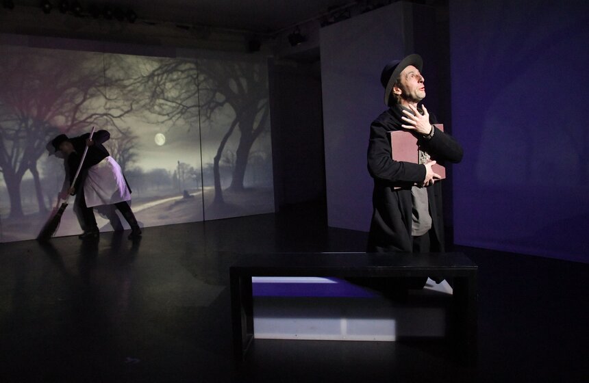 Премьера спектакля "Пиросмани. Праздник одиночества" состоялась в театре "МОСТ" 16 фото