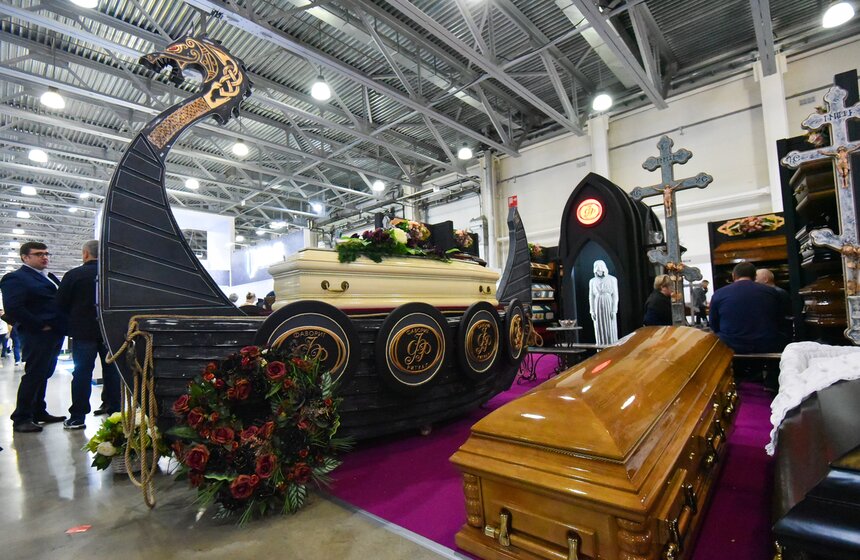 Выставка ритуальных услуг "Некрополь–2023" прошла в Москве 4 фото