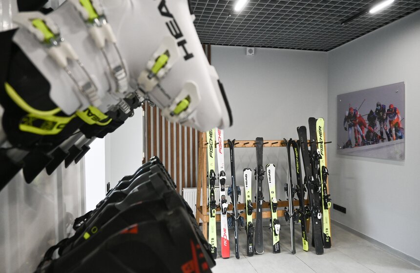 Лыжная база открылась на Воробьевых горах 13 фото