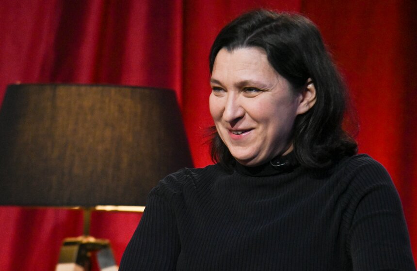 Олеся Железняк дала интервью в рамках программы "Золотая рыбка" 4 фото