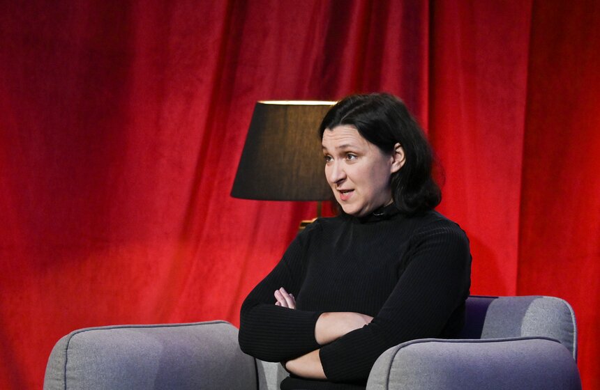 Олеся Железняк дала интервью в рамках программы "Золотая рыбка" 2 фото