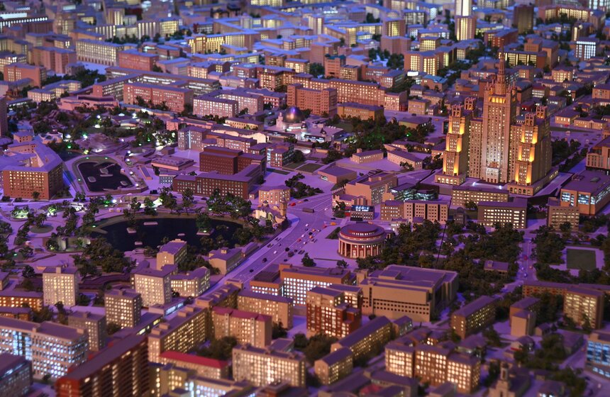 Павильон "Макет Москвы" на ВДНХ открыли после реконструкции 23 фото