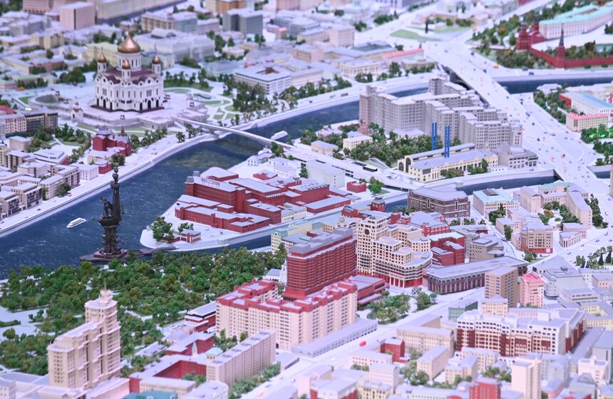 Павильон "Макет Москвы" на ВДНХ открыли после реконструкции 15 фото