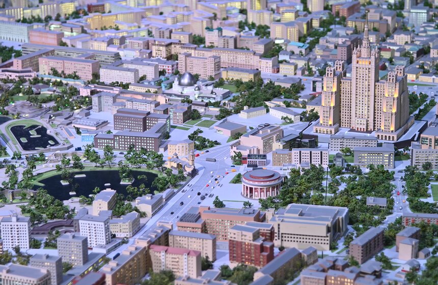 Павильон "Макет Москвы" на ВДНХ открыли после реконструкции 20 фото