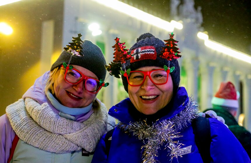 Новогоднюю программу "Вечные ценности" провели на ВДНХ 18 фото