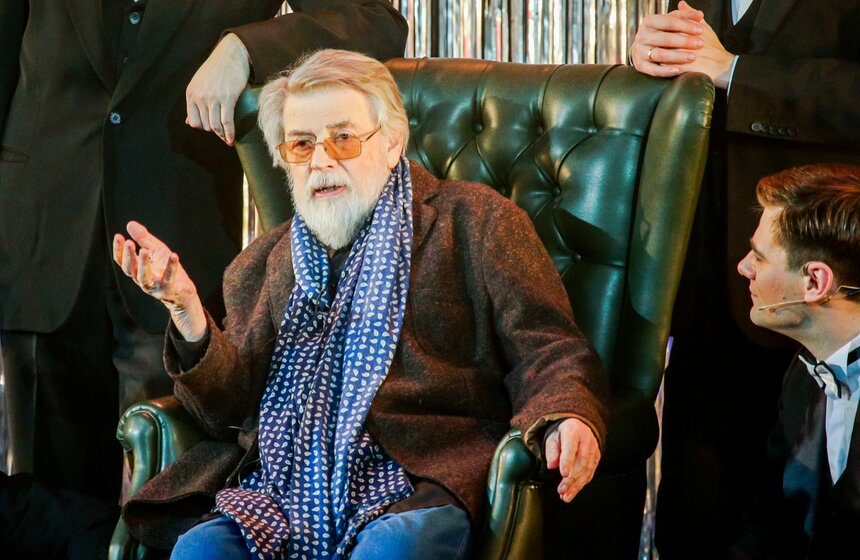 Шоу-спектакли "Новогодний Кабачок Сатиры" прошли в Москве 14 фото