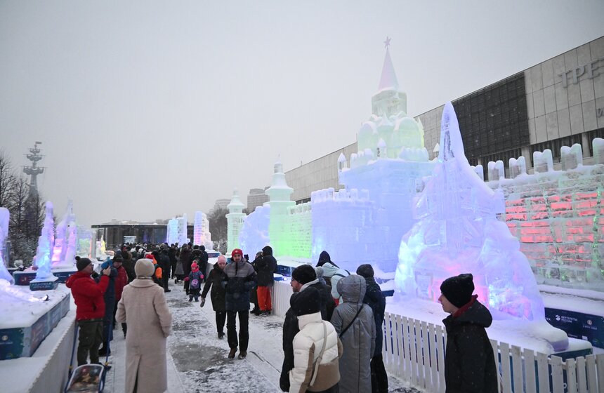 IX фестиваль "Ледовая Москва. В кругу семьи" стартовал в столице 7 фото