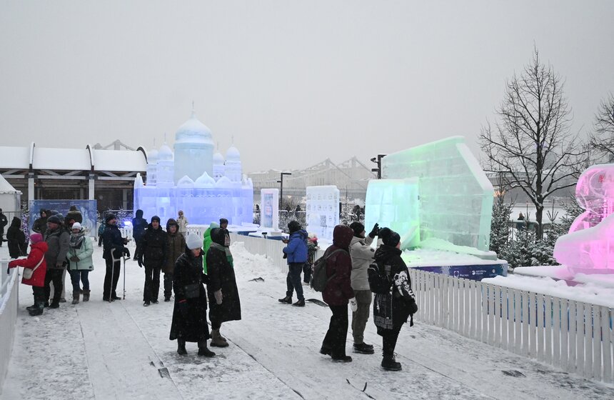 IX фестиваль "Ледовая Москва. В кругу семьи" стартовал в столице 10 фото
