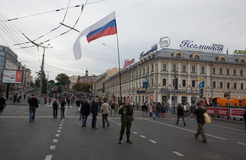 В Москве прошел оппозиционный "Марш миллионов" 4 фото