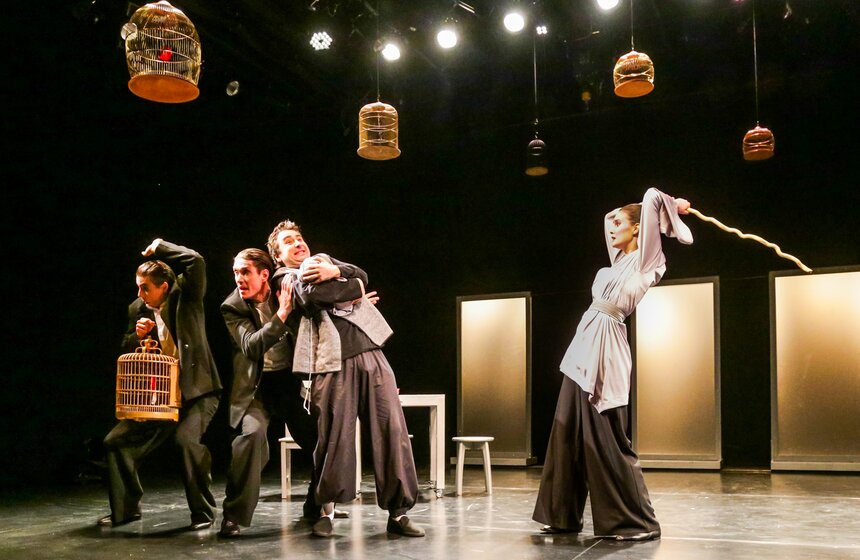 Премьера спектакля "Чайная" прошла в столичном театре Et Cetera 10 фото