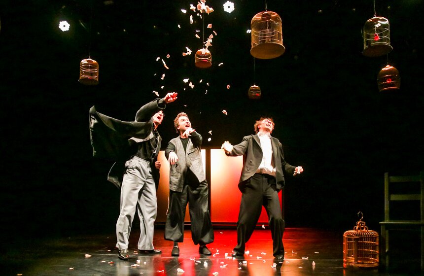 Премьера спектакля "Чайная" прошла в столичном театре Et Cetera 17 фото