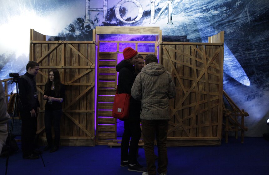 Рассел Кроу представил в столице фильм "Ной" 15 фото