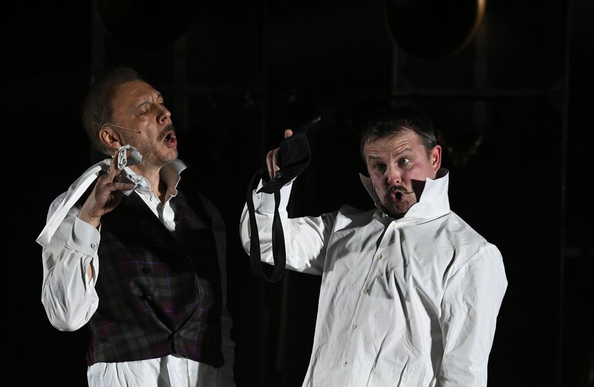 Спектакль "Пигмалион" представили в Театре сатиры 20 фото