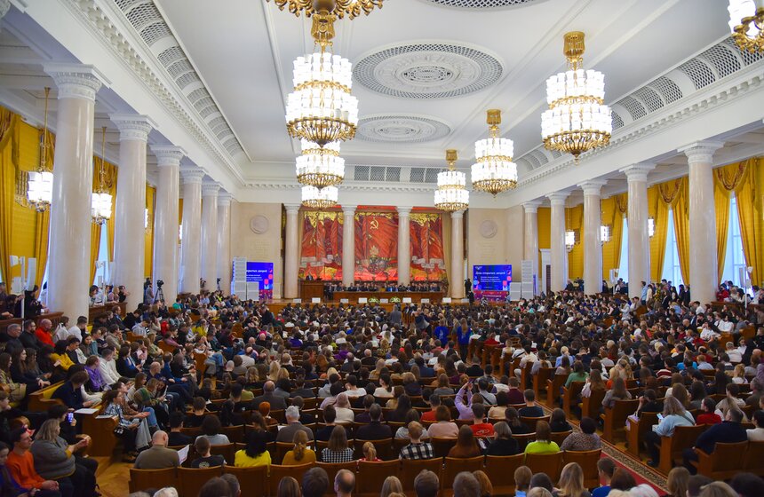 День открытых дверей прошел 21 января в МГУ имени М.В. Ломоносова 21 фото