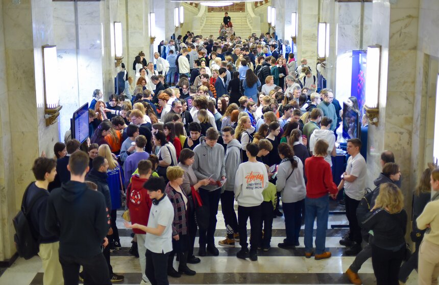 День открытых дверей прошел 21 января в МГУ имени М.В. Ломоносова 14 фото