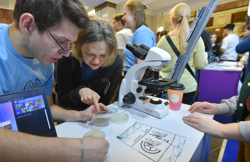 День открытых дверей прошел 21 января в МГУ имени М.В. Ломоносова 5 фото