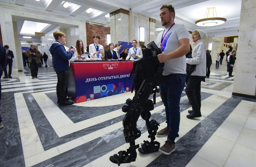 День открытых дверей прошел 21 января в МГУ имени М.В. Ломоносова 4 фото