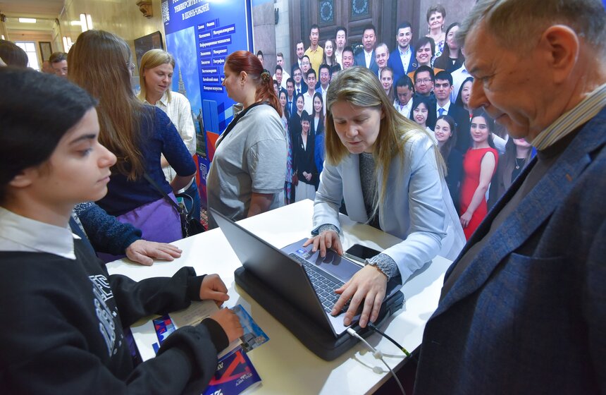 День открытых дверей прошел 21 января в МГУ имени М.В. Ломоносова 8 фото