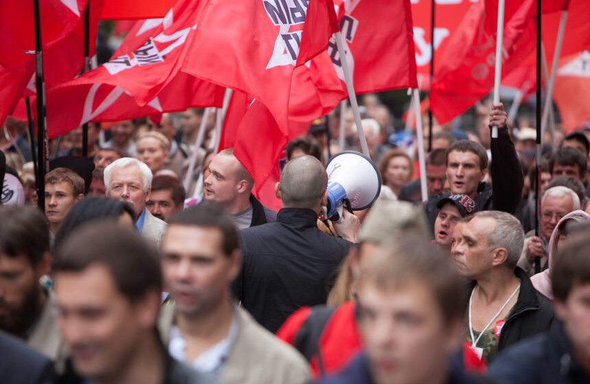 В Москве прошел оппозиционный "Марш миллионов" 14 фото