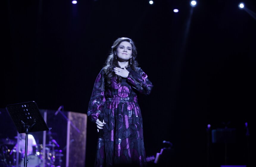 В "Крокус Сити Холле" прошел сольный концерт Дины Гариповой 5 фото