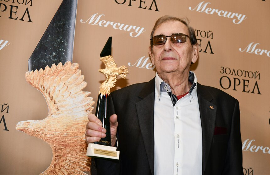 Оператор Анатолий Мукасей, получивший награду за выдающийся вклад в российский кинематограф