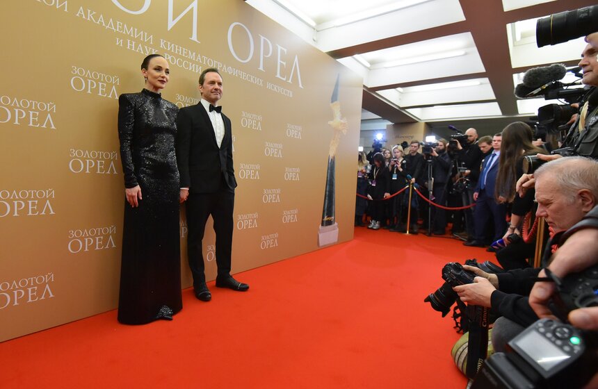 Актриса Анна Снаткина с супругом актером Виктором Васильевым