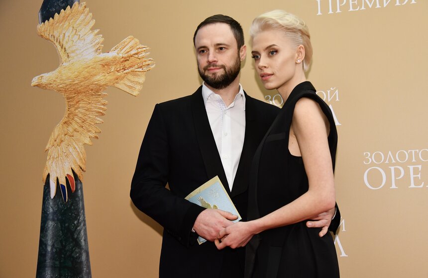 Режиссер и продюсер Владимир Маслов и актриса Снежана Самохина