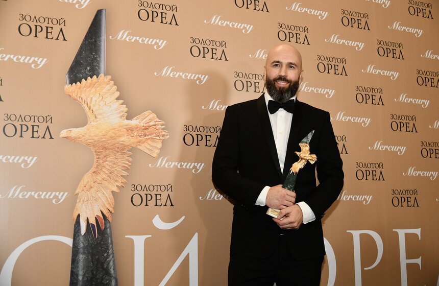 Оператор Михаил Милашин, получивший награду в номинации "Лучшая операторская работа" за фильм "Праведник"