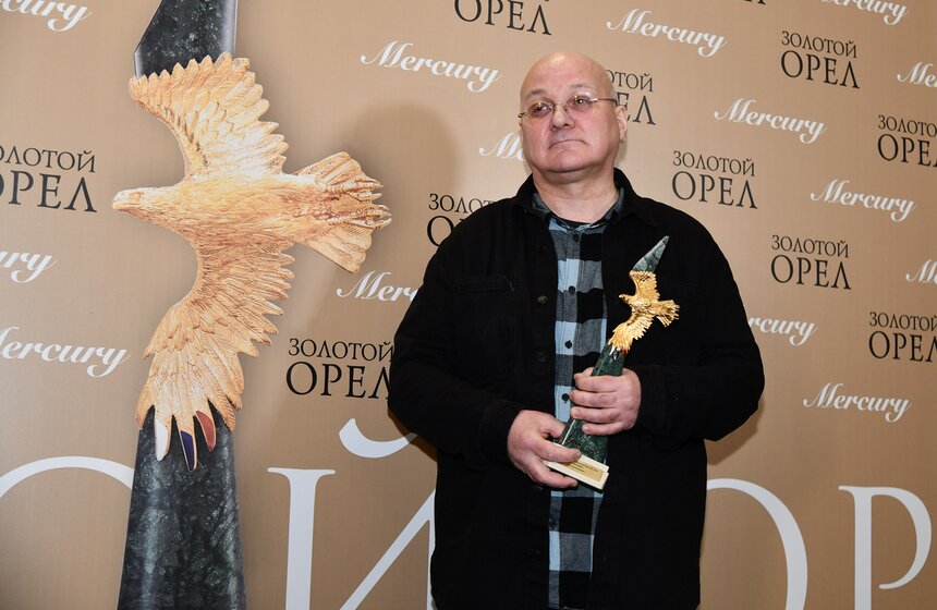 Композитор Максим Беловолов, получивший награду в номинации "Лучшая работа звукорежиссера" за фильм "Снегирь"