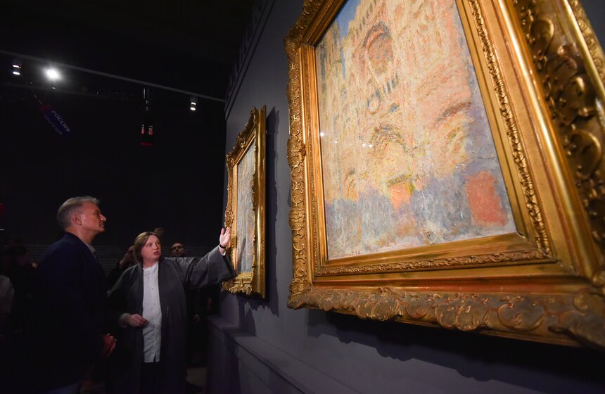 Выставка "Руанские соборы" стартовала в Государственном музее имени Пушкина 14 фото