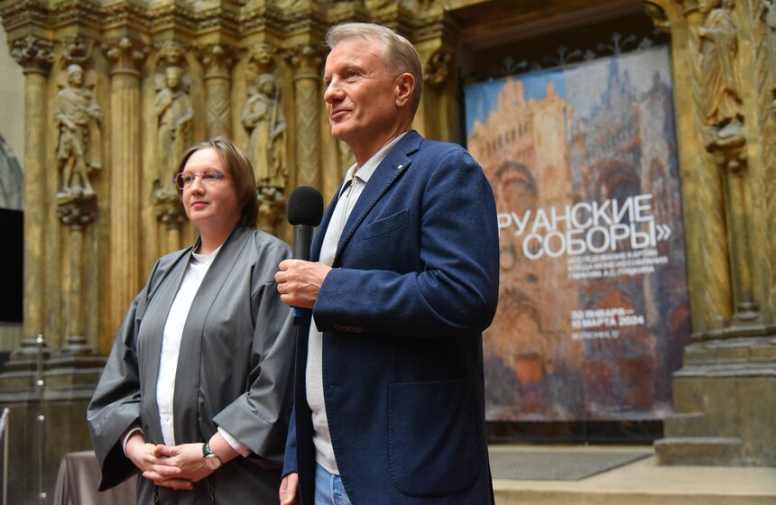 Выставка "Руанские соборы" стартовала в Государственном музее имени Пушкина 12 фото