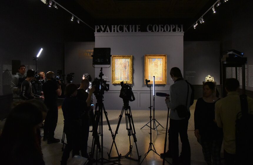 Выставка "Руанские соборы" стартовала в Государственном музее имени Пушкина 2 фото