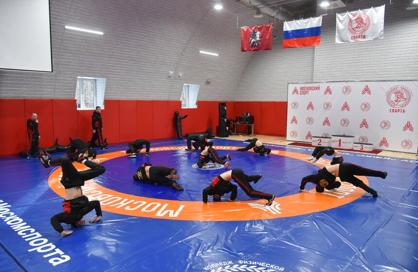 Обновленный спортзал открылся в столичном колледже физической культуры "Спарта" 12 фото