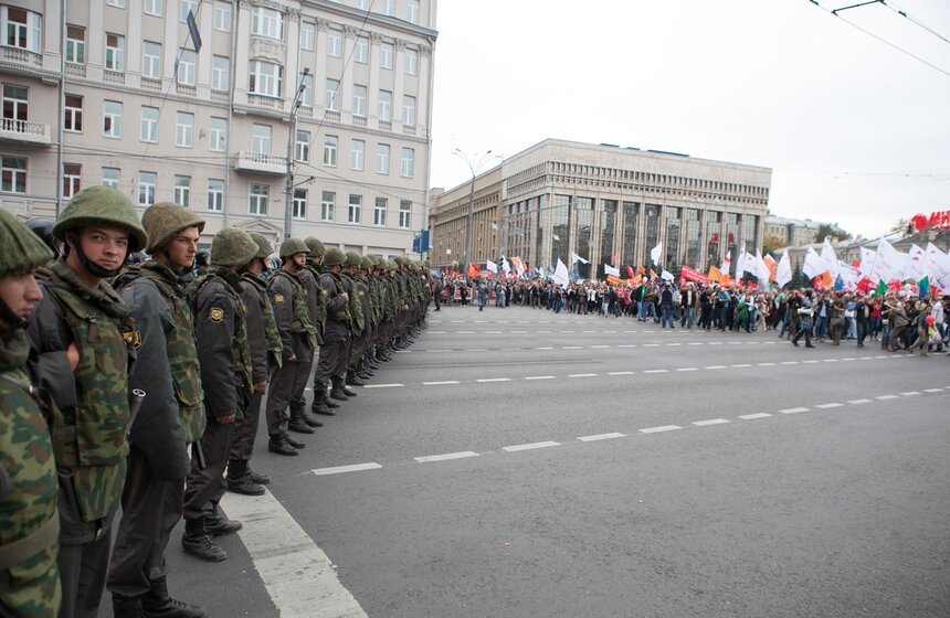 В Москве прошел оппозиционный "Марш миллионов" 32 фото