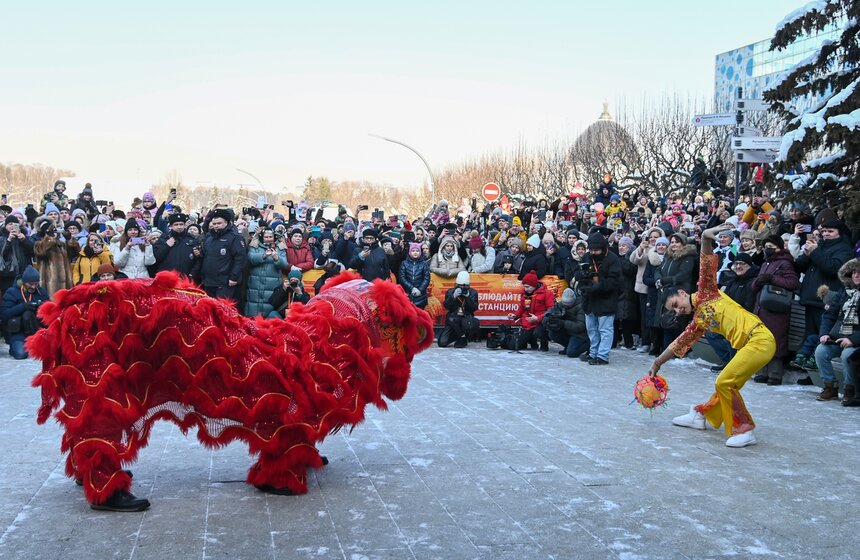 Фестиваль китайской народной культуры открылся 10 февраля на территории ВДНХ 17 фото