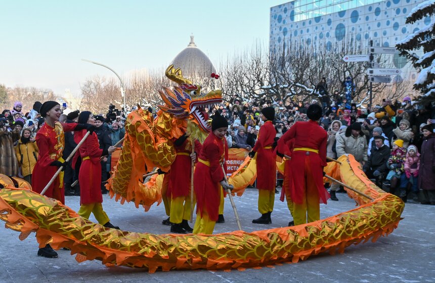 Фестиваль китайской народной культуры открылся 10 февраля на территории ВДНХ 23 фото
