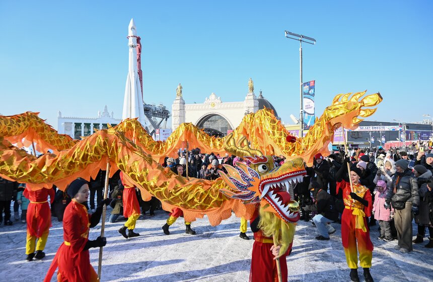 Фестиваль китайской народной культуры открылся 10 февраля на территории ВДНХ 5 фото