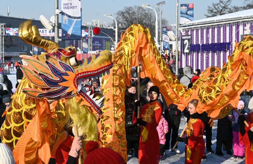 Фестиваль китайской народной культуры открылся 10 февраля на территории ВДНХ 11 фото