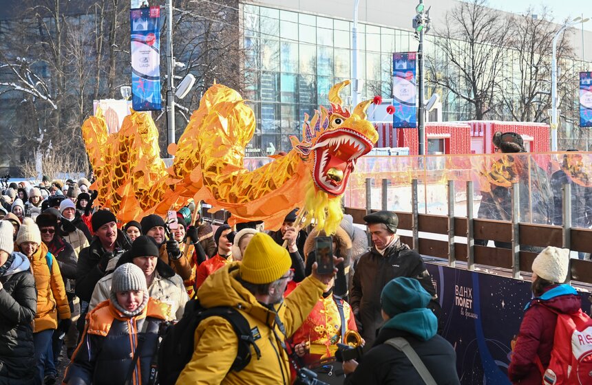 Фестиваль китайской народной культуры открылся 10 февраля на территории ВДНХ 14 фото
