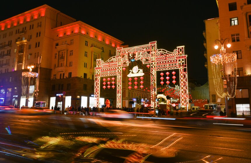 Фестиваль в честь китайского Нового года открыли в Москве 25 фото