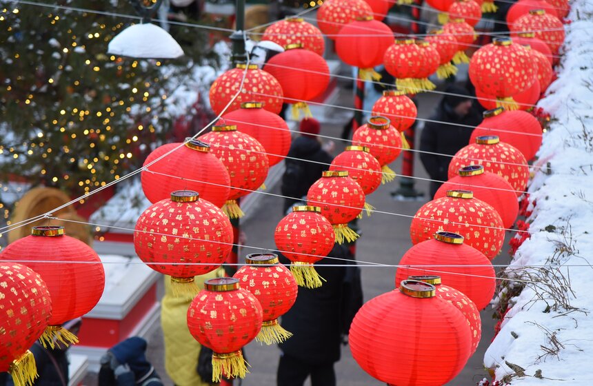 Фестиваль в честь китайского Нового года открыли в Москве 9 фото