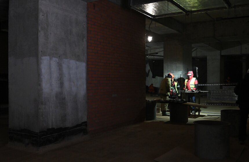 Строительство станции "Бачуринская" Троицкой линии метро завершено на 70% 5 фото