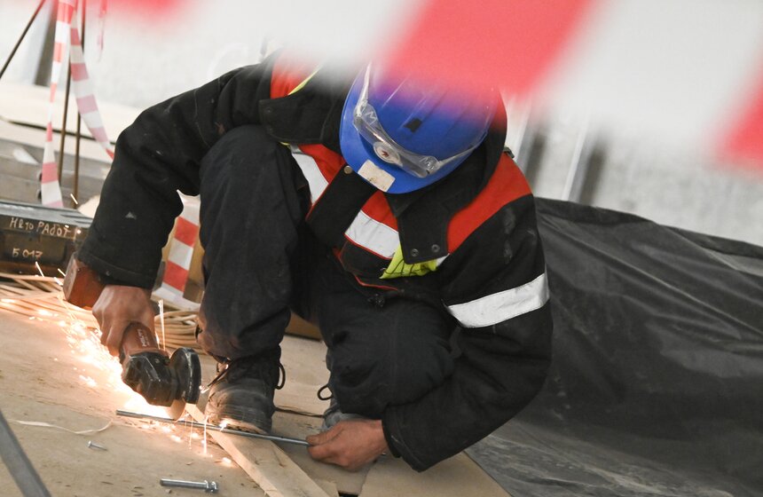 Строительство станции "Бачуринская" Троицкой линии метро завершено на 70% 12 фото