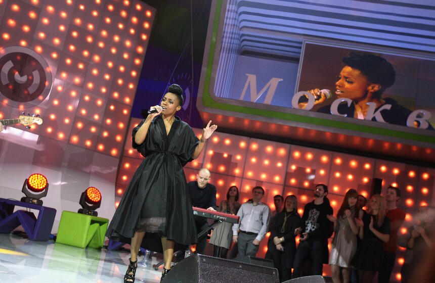 Группа Morcheeba выступила в программе "Живой звук" 8 фото